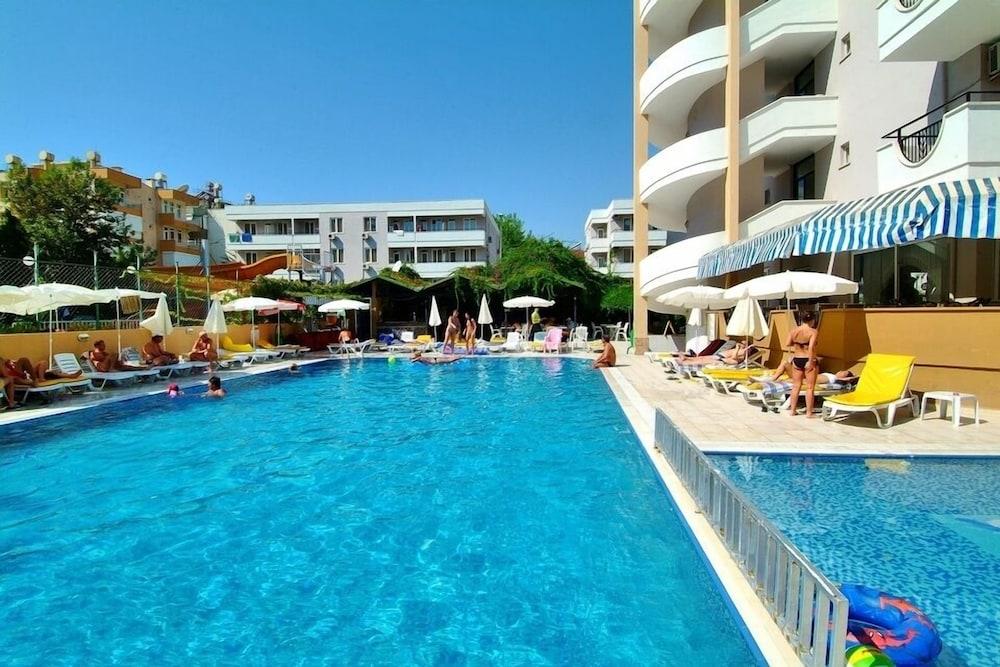 Hedef Kleopatra Golden Sun Hotel Alanya Exterior photo